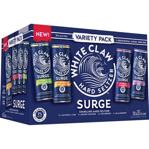 white claw surge alcohol content.